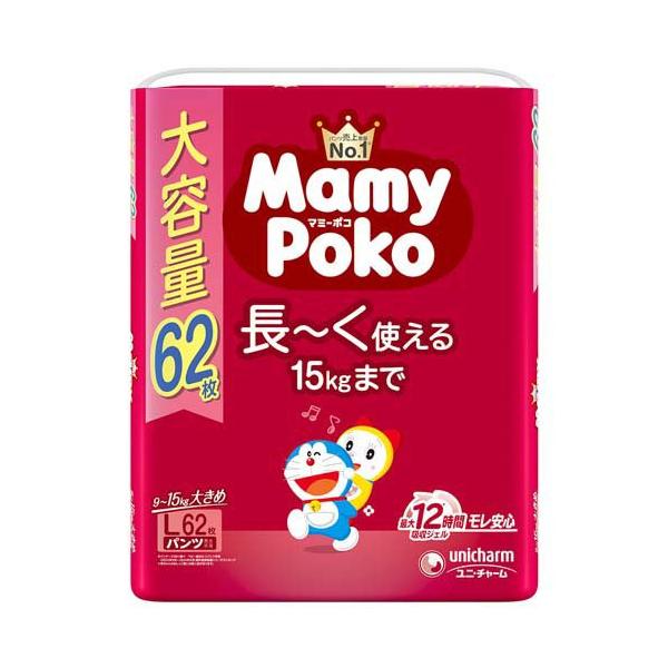9〜15キロ　Mamy Poko Lサイズ 40枚×12袋 Amazon.co.jp: 【パンツ Lサイズ】マミーポコ パンツ ドラえもん