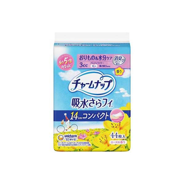 チャームナップ吸水さらフィパンティライナーコンパクトローズの香3cc44枚✖️21 チャームナップ 吸水さらフィ コンパクト 3cc ローズの香り ( 44枚入