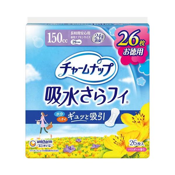 未開封新品　チャームナップ 吸水さらフィ 150cc 18枚入✕13袋 soukai_4903111564019