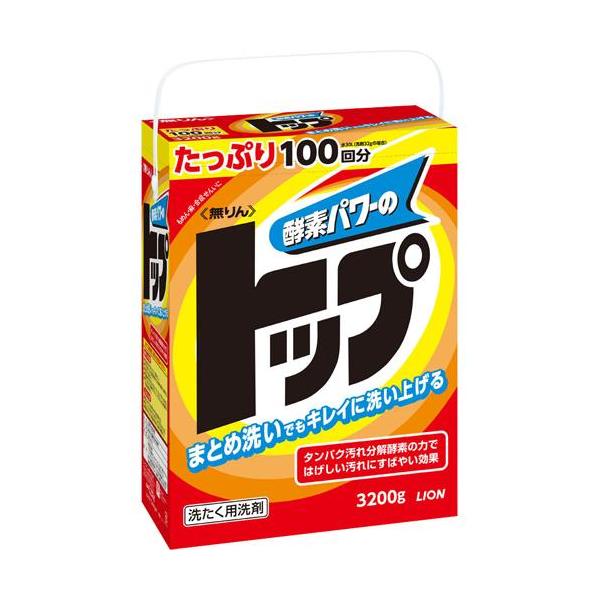 無リントップ 粉末洗剤 ( 3.2kg )/ トップ : 爽快ドラッグ
