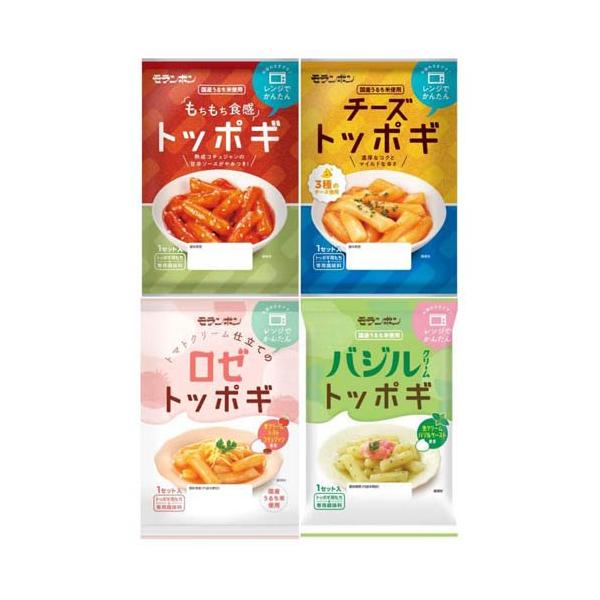 モランボントッポギ4種セット ( 1セット ) : 爽快ドラッグ - 通販
