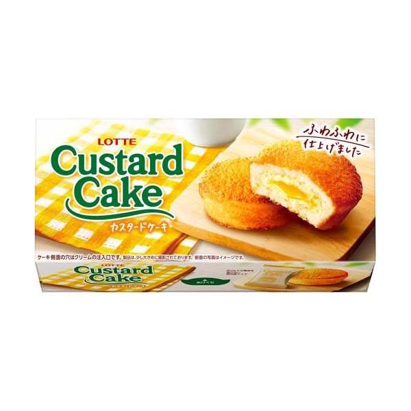 他サイト： ロッテ カスタードケーキ ( 6個入 )/ ロッテの商品画像
