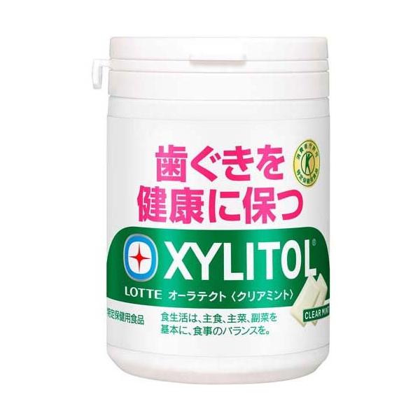 キシリトール オーラテクトガム クリアミント スリムボトル