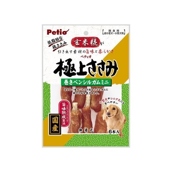 CIX ペンミ ささみ ペティオ 極上ささみ 巻きペンシルガムミニ ( 6本入 )/ ペティオ