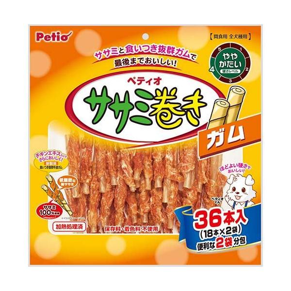 ペティオ ササミ巻き ガム ( 36本入 )/ ペティオ(Petio) : 爽快