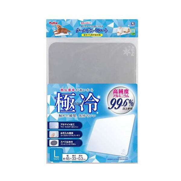 犬猫用マット クールアルミシート L ( 1枚 )/ ペティオ(Petio) : 爽快