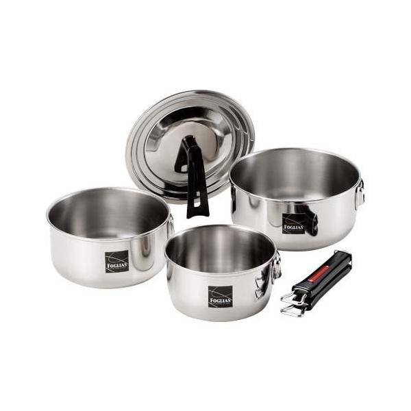 和平フレイズ フォリアス ワンタッチクッカー鍋3点セット FM-8157 (鍋