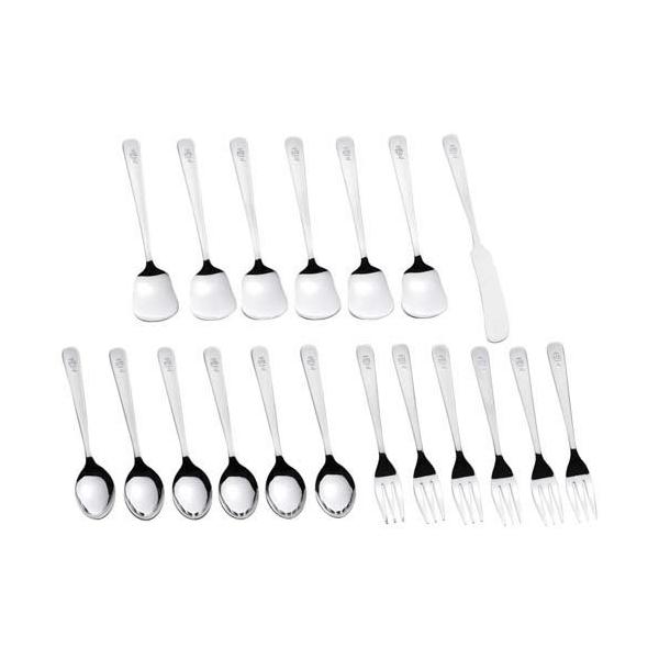 燕三 ライラックカトラリー 19Pセット EM-064 ( 1セット )/ : 爽快