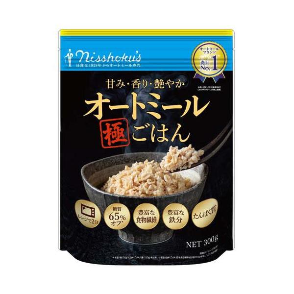 日食 甘み・香り・艶やかオートミール極ごはん ( 300g ) : 爽快