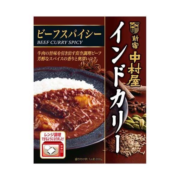 新宿中村屋 インドカリー ビーフスパイシー ( 200g )/ レトルト レンジ