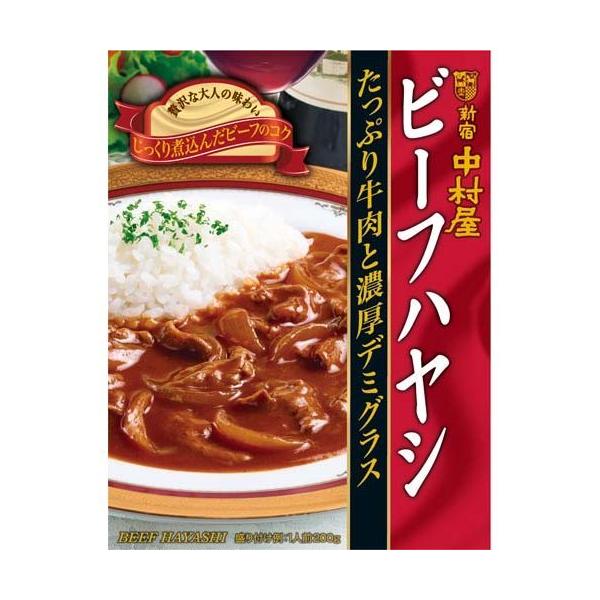 ビーフハヤシ たっぷり牛肉と濃厚デミグラス 200g 新宿中村屋 4904110798221 爽快ドラッグ 通販 Yahoo ショッピング