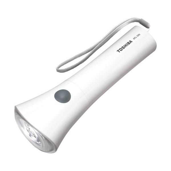 東芝 LED懐中電灯 単3型 ホワイト KFL-32N(W) ( 1個 )/ 東芝