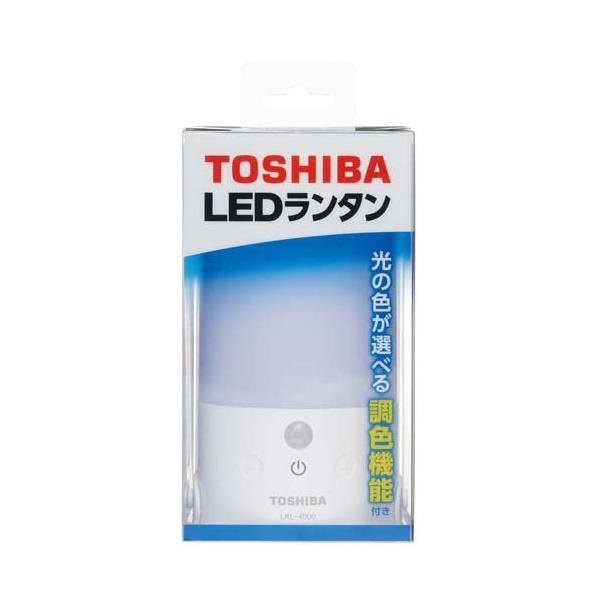 東芝 センサー付きLEDランタン LKL-4000(W) 1台 )/ 東芝(TOSHIBA) :4904530658174:爽快ドラッグ 通販  