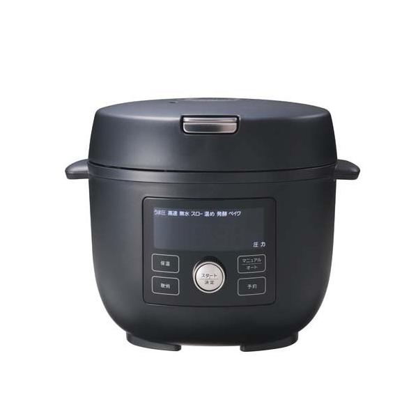 タイガー魔法瓶 電気圧力鍋 TIGER COOKPOT マットブラック COK-A220 KM