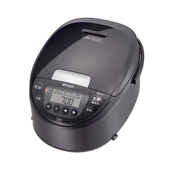 タイガー(TIGER) IHジャー炊飯器 5.5合炊き モーブブラック JPW-M100KV