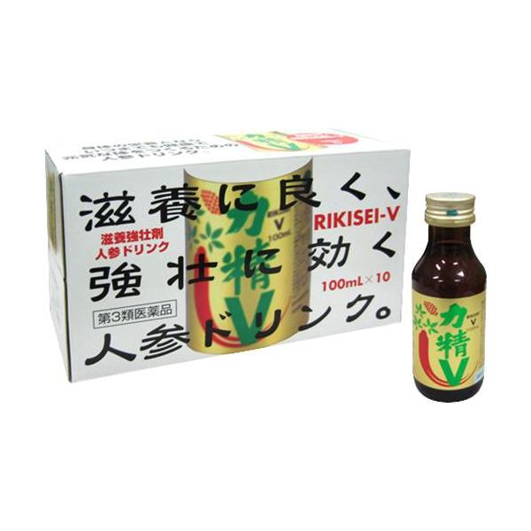 第3類医薬品)力精V ( 100ml*10本入 )/ 力精(リキセー) : 爽快ドラッグ