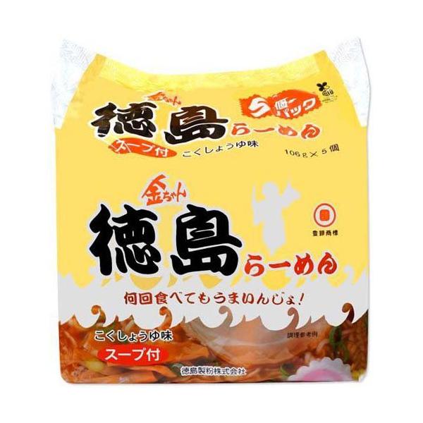 徳島製粉 金ちゃん 徳島らーめん ( 5食入 )/ 金ちゃん