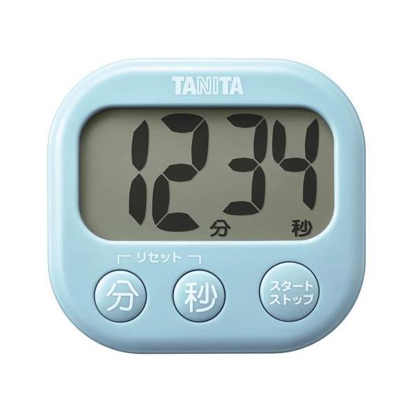 タニタ カウントアップ機能付き でか見えタイマー TD-432-BL ( 1個