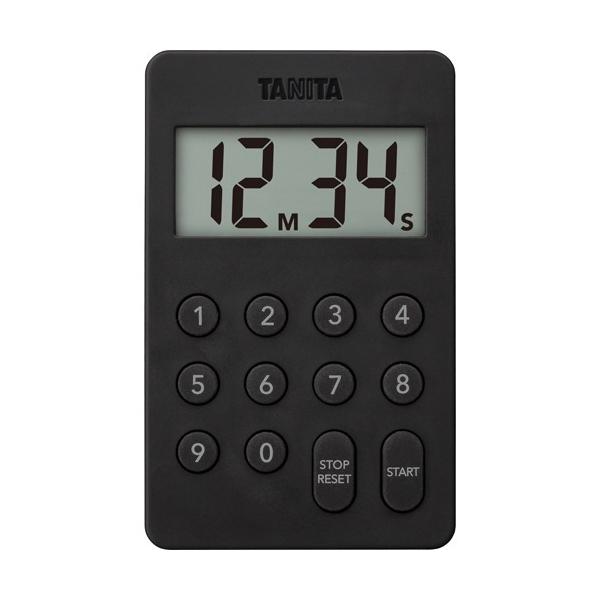 �^�j�^ �f�W�^���^�C�}�[ �u���b�N �e���L�[���쉹���� �u���b�N TD-415-BK ( 1�� )/ �^�j�^(TANITA)