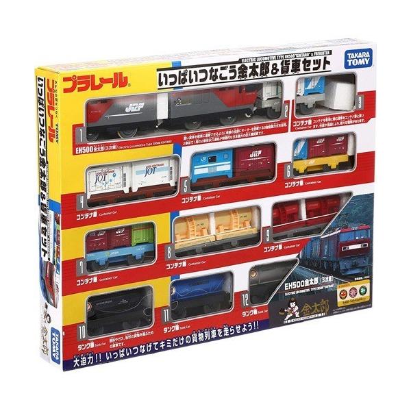 タカラトミー プラレール いっぱいつなごう 金太郎&貨車セット タカラトミー プラレール いっぱいつなごう 金太郎&貨車セット