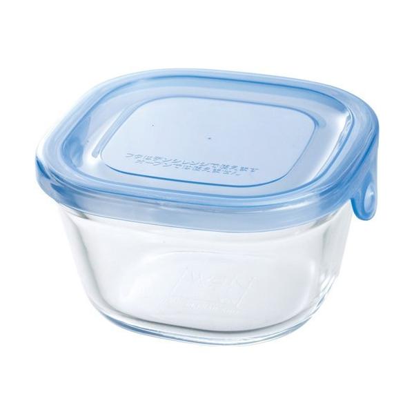 イワキ(iwaki) NEWパック&レンジ 角型 200ml アクアブルー イワキ(iwaki) NEWパック&レンジ 角型 200ml アクアブルー