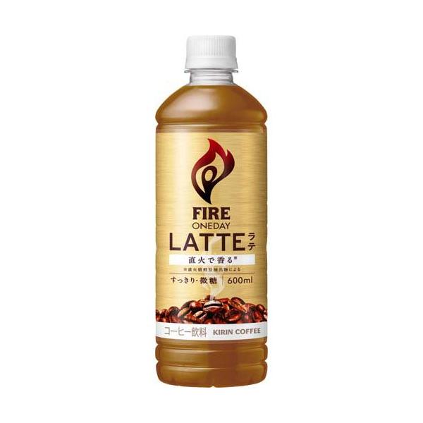 ファイア ワンデイ ラテ 微糖 ペットボトル ( 600ml*24本入