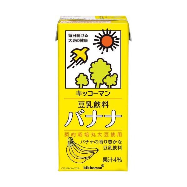 キッコーマン 豆乳飲料 バナナ 1l 6本入 爽快ドラッグ 通販 Yahoo ショッピング