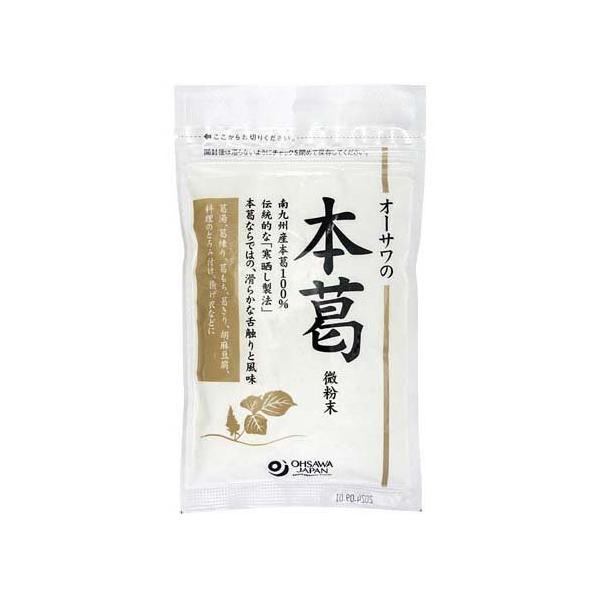 オーサワの本葛 微粉末/粉類/【発売元、製造元、輸入元又は販売元】オーサワジャパン/【オーサワの本葛 微粉末の商品詳細】●伝統的な寒晒し製法●使いやすい微粉末タイプ●本葛粉ならではの滑らかな舌触り●葛湯や葛練り、ごま豆腐、とろみづけなどに/...