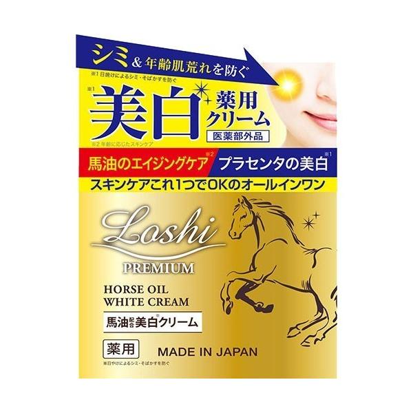 ロッシプレミアム 薬用ホワイト馬油スキンクリーム 100g ロッシ 爽快ドラッグ 通販 Yahoo ショッピング