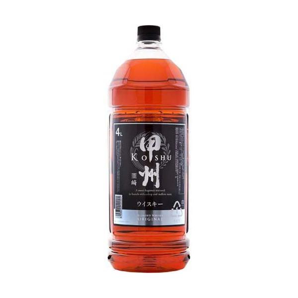 甲州韮崎 ウイスキー オリジナル ペット ( 4000ml )/ 大容量 4L 甲州韮崎 ウイスキー オリジナル ペット ( 4000ml )/ 大容量 4L