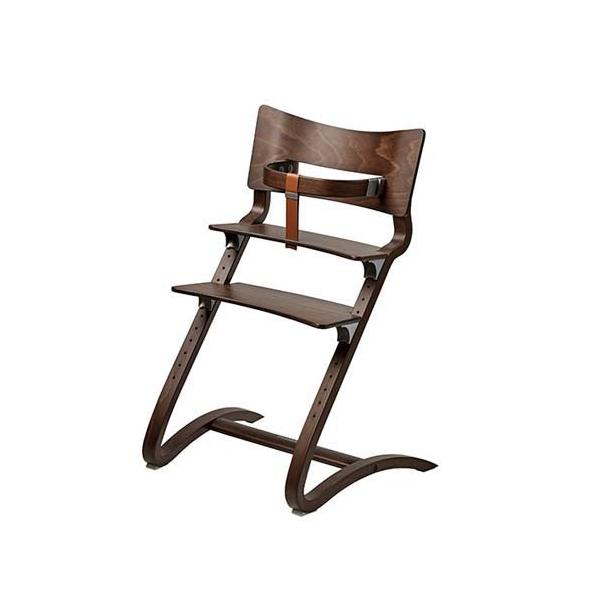 ウォールナットの北欧ハイチェア＋セーフティーバーセット