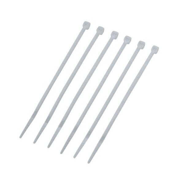 �G���R�� �P�[�u���^�C ��2.6mm ����100mm �z���C�g LD-T100WH50 ( 50�{�� )/ �G���R��(ELECOM)