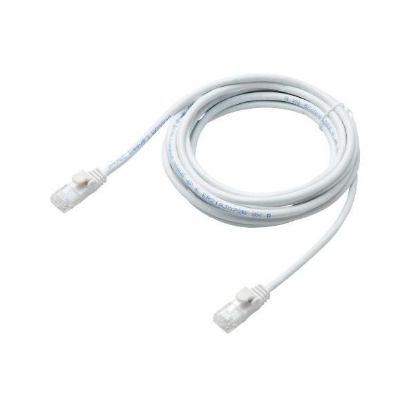 �G���R�� ���炩LAN�P�[�u�� CAT6 3m �z���C�g LD-GPY�^WH3 ( 1�{ )/ �G���R��(ELECOM)