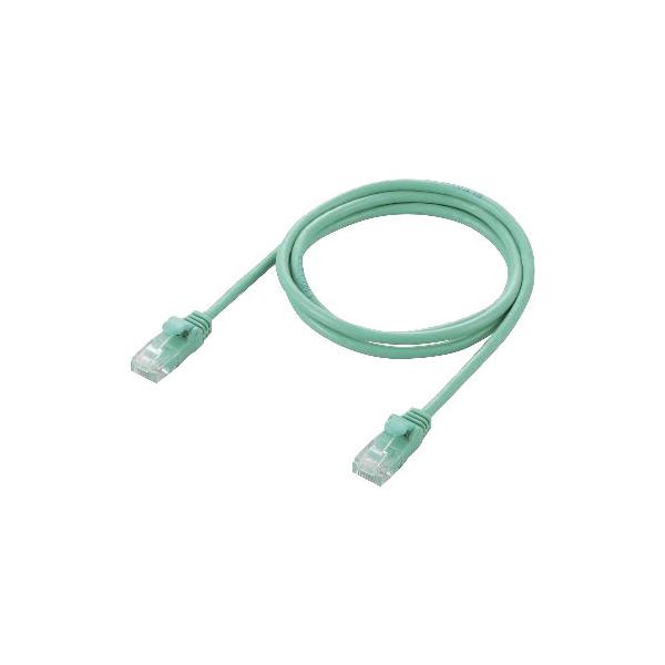 �G���R�� ���炩LAN�P�[�u�� CAT6 1m �O���[�� LD-GPY�^G1 ( 1�{ )/ �G���R��(ELECOM)