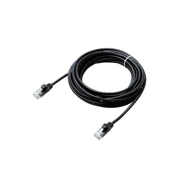 �G���R�� ���炩LAN�P�[�u�� CAT6 5m �u���b�N LD-GPY�^BK5 ( 1�{ )/ �G���R��(ELECOM)