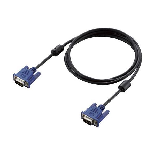 �G���R�� RoHs�Ή�D-sub15�s��(�~�j)�P�[�u�� �X���� 1.5m �u���b�N CAC-15BK�^RS ( 1�{ )/ �G���R��(ELECOM)