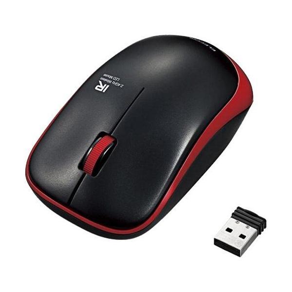 �G���R�� ���C�����X�}�E�X ���� 2.4GHz 3�{�^�� IR�}�E�X �ȓd�� ���b�h M-IR07DRRD ( 1�� )/ �G���R��(ELECOM)