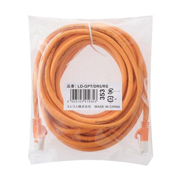 GR LANP[u CAT6 EU RoHSwߏ ܐ܂h~ 5m IW LD-GPT^DR5^RS ( 1{ )/ GR(ELECOM)