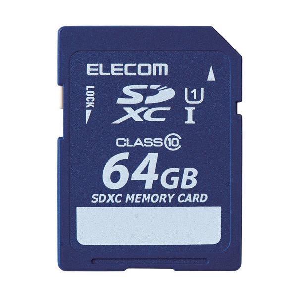 �G���R�� SDXC�J�[�h 64GB Class10 MF-FSD064GC10R ( 1�� )
