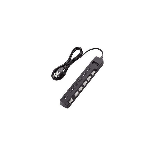 GR R[h d^bv 2.5m 2P 6 ʃXCb` K[h T-K6A-2625BK ( 1 )/ GR(ELECOM)