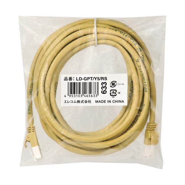 �G���R�� LAN�P�[�u�� CAT6�Ή� EU RoHS�w�ߏ��� �ܐܖh�~ 5m LD-GPT�^Y5�^RS ( 1�� )/ �G���R��(ELECOM)