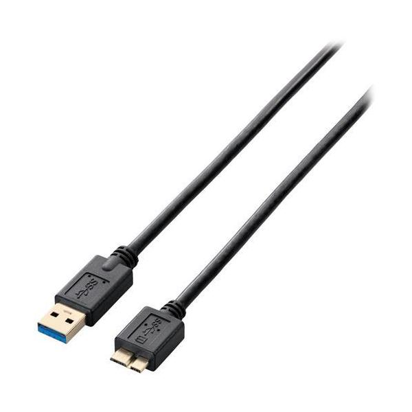 GR USBP[u USB3.0 }CNBP[u microB-A 3dV[hP[u 1m BK ( 1 )