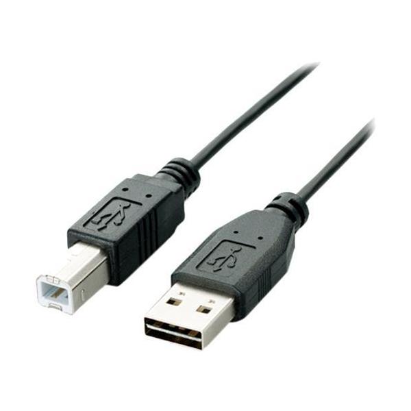 GR USBP[u USB2.0 B-A ʑ} ubN o[VuRlN^ 2m ( 1 )