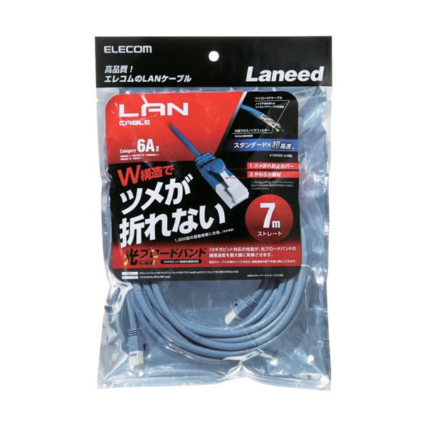 GR LANP[u Cat6A c܂Ȃ 7m u[ LD-GPAT^BU70 ( 1{ )/ GR(ELECOM)