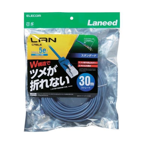 GR LANP[u CAT5E ܐ܂h~ 30m u[ LD-CTT^BU300 ( 1{ )/ GR(ELECOM)