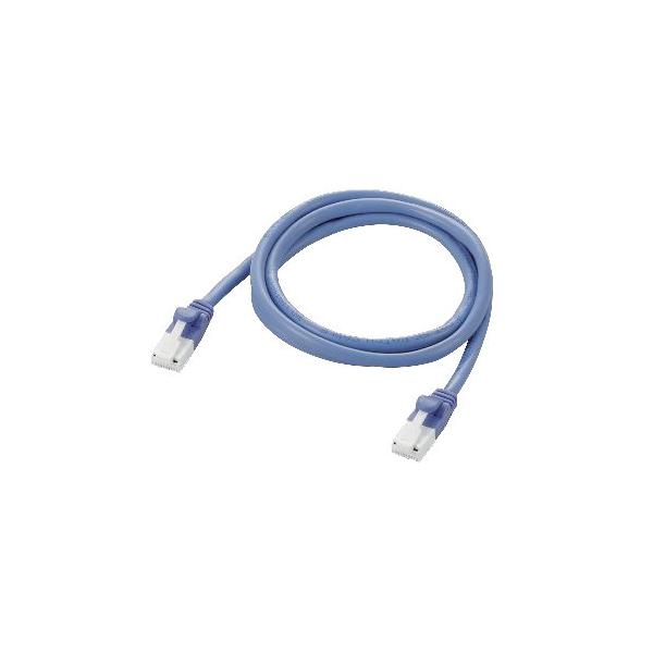 �G���R�� LAN�P�[�u�� EU RoHS�w�ߏ��� CAT5E�Ή� �ܐ܂�h�~ 1m LD-CTT�^BU1�^RS ( 1�{ )/ �G���R��(ELECOM)
