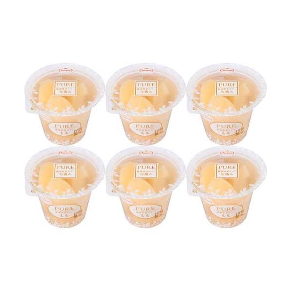 たらみ PURE もも ( 270g×6個入 )/ ゼリー 厳選果実 フルーツ 常温