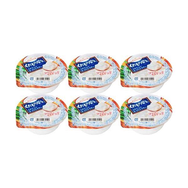 たらみ ゼリー くだもの屋さん ナタデココヨーグルトデザート ( 160g×6