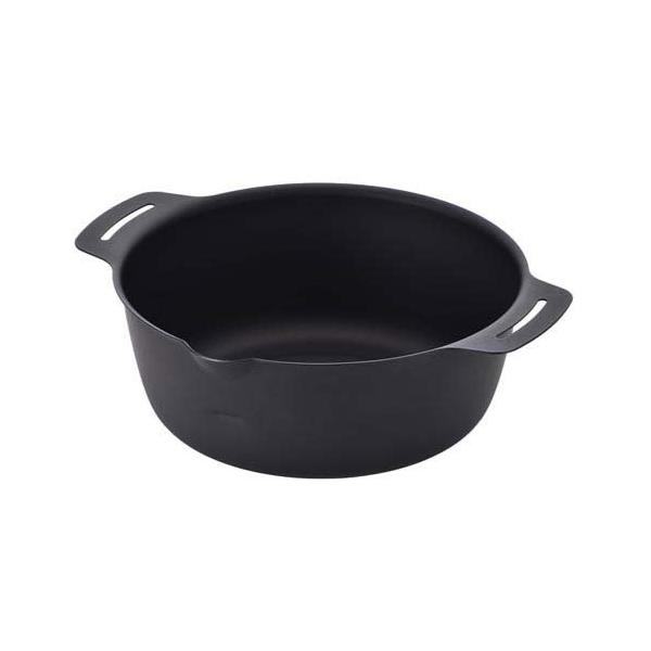 他サイト： 下村企販 継ぎ目のない鉄の揚げ鍋 22cm 45244 ( 1個 )の商品画像