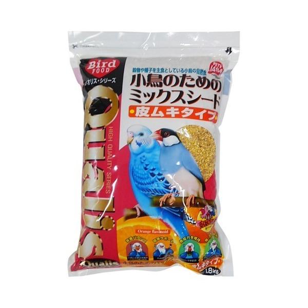 クオリス 小鳥のためのミックスシード 皮ムキタイプ ( 1.8kg )/ : 爽快